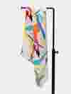 custom print peached poly sheeting fabric