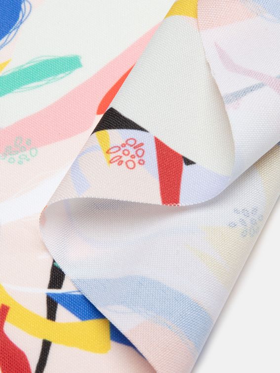 Panama flo fabric digital design sample