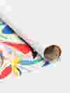 custom Scroll fabric printing crease