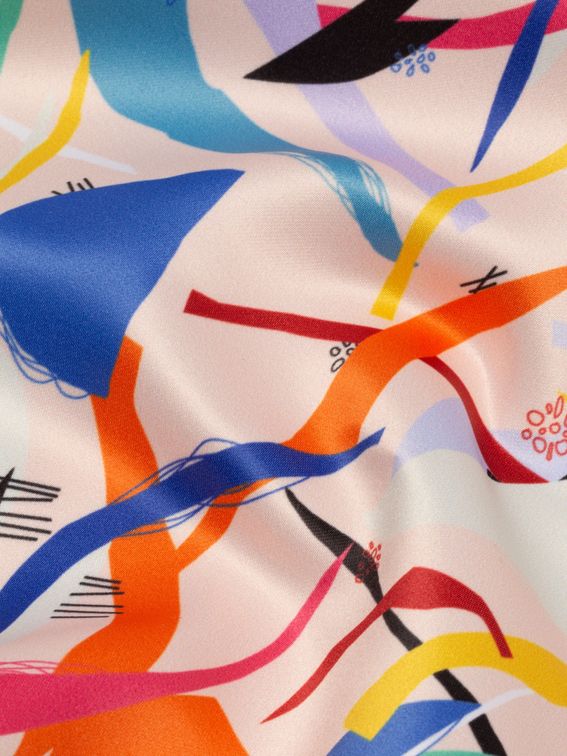 custom printed duchess satin