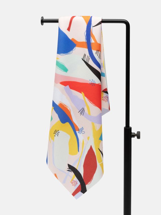 Speaker digital small print fabric DJ