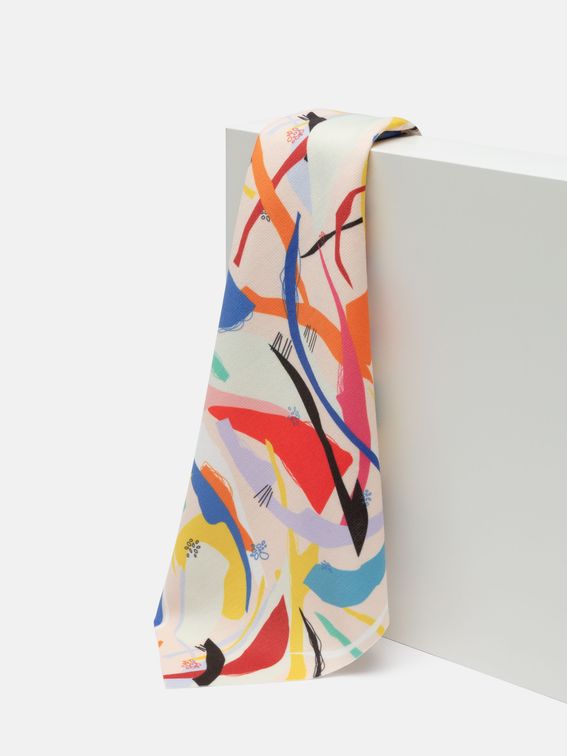 printed ponte knit fabric