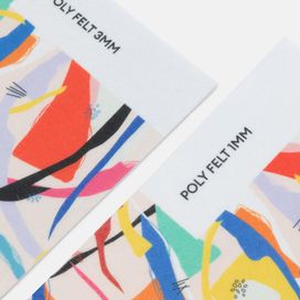 フェルト 布プリント