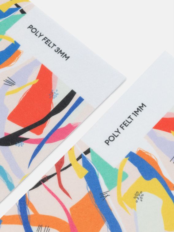 Printing on Felt Fabric textile