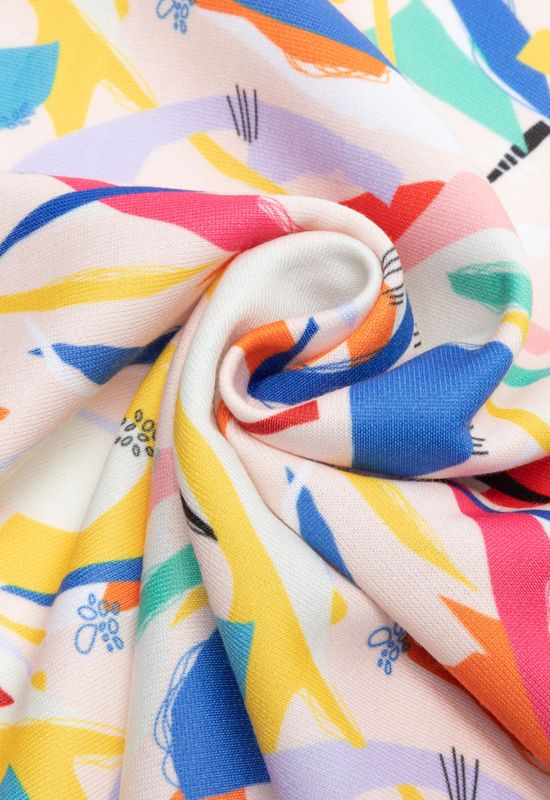 Printed cotton jersey sales fabric