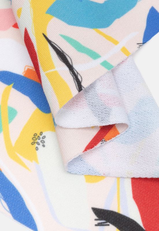 Fleece backed sales jersey fabric