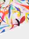 printing Chain Jersey fabric folded