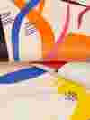 Impression coloré sur le tissu d'ameublement en velours