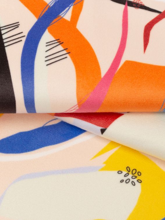 velvet-like upholstery fabric