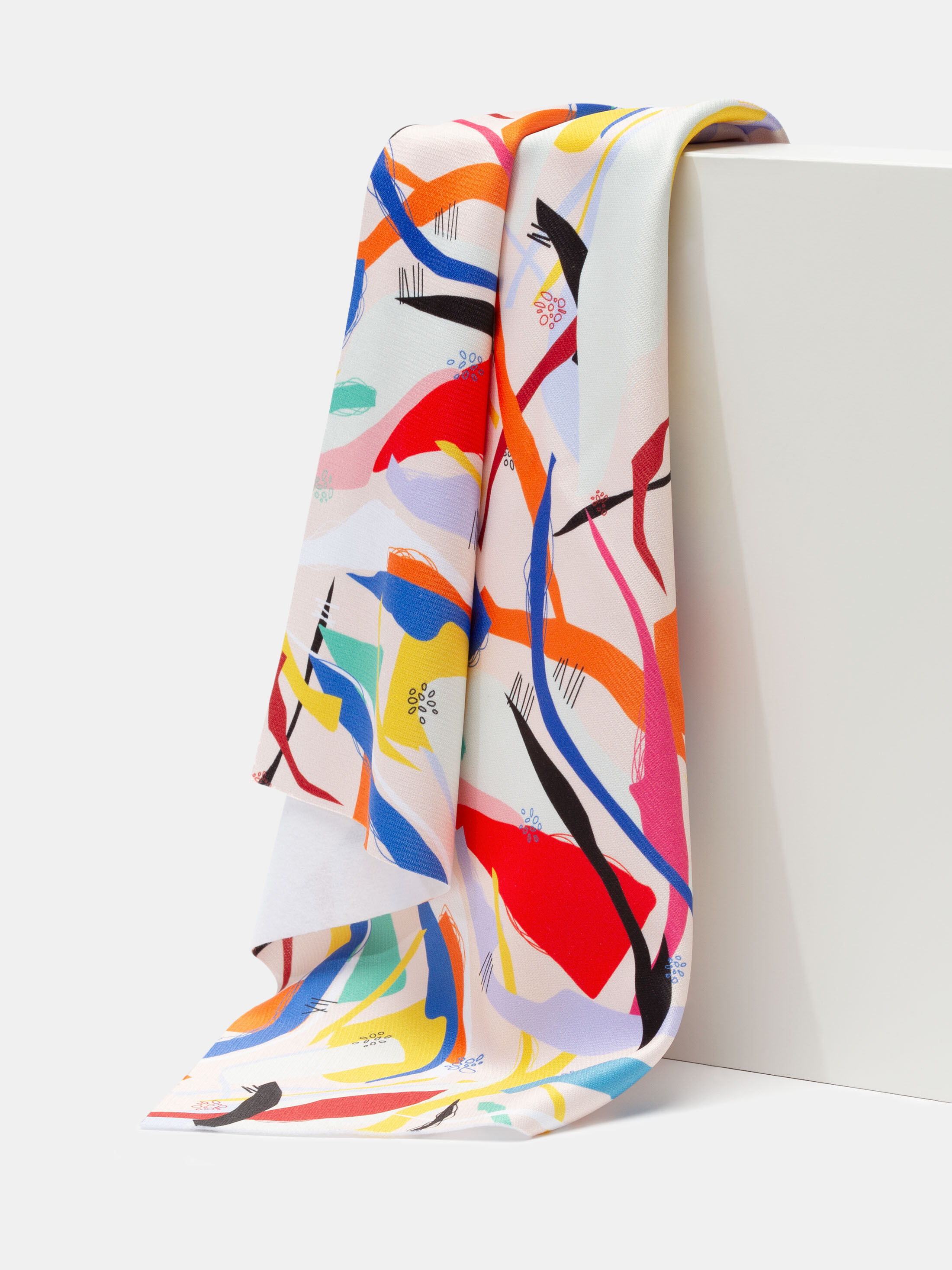 gepersonaliseerde Zware Jersey print plooien