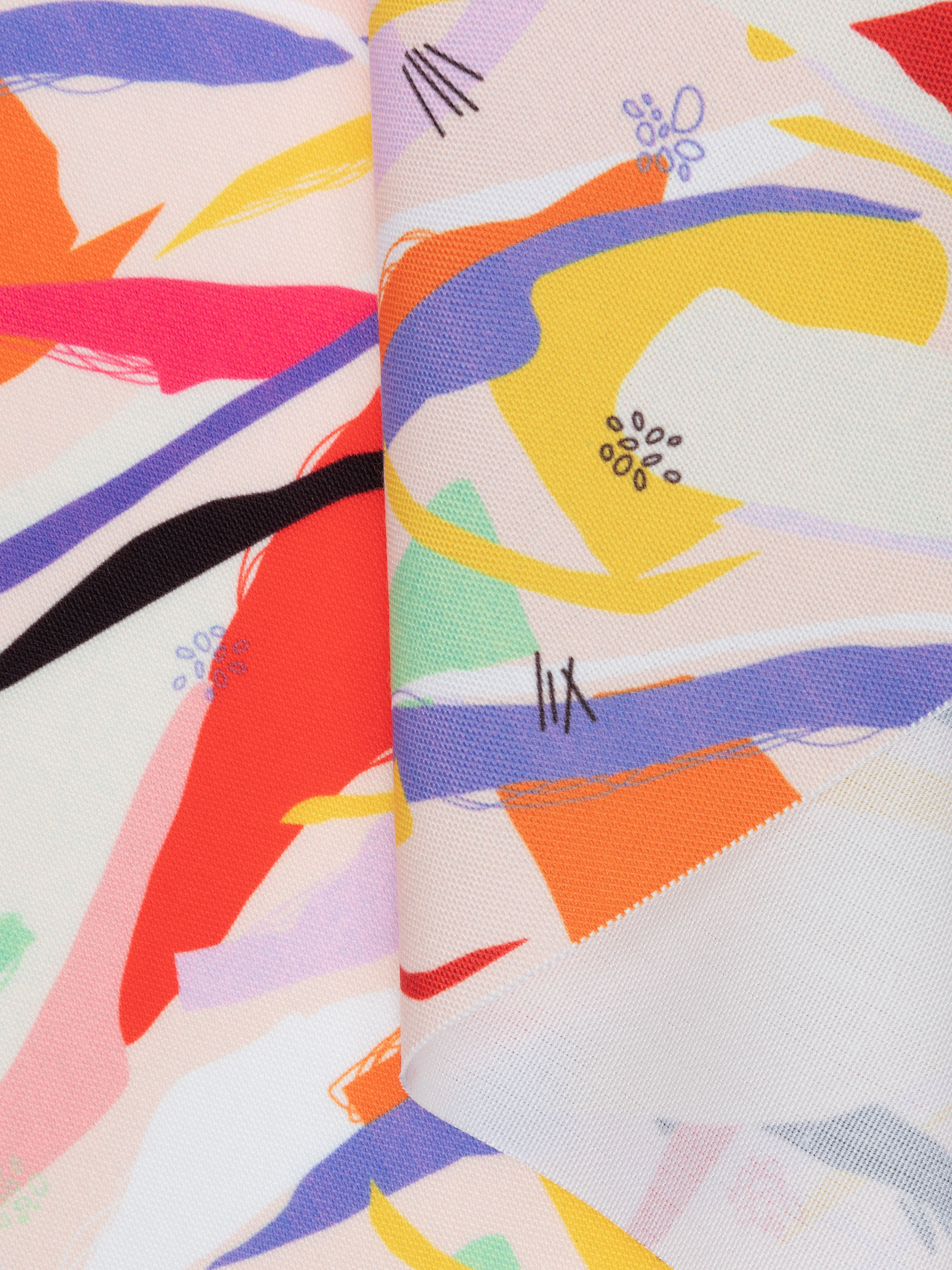 bedrukken van Portobello Canvas stof getextureerd weefsel