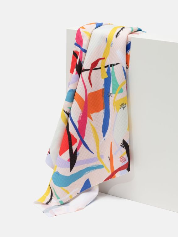 Air Flow Light breathable print fabric