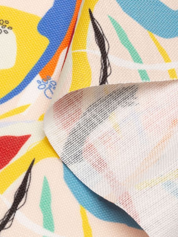 print Dorchester Weave fabric
