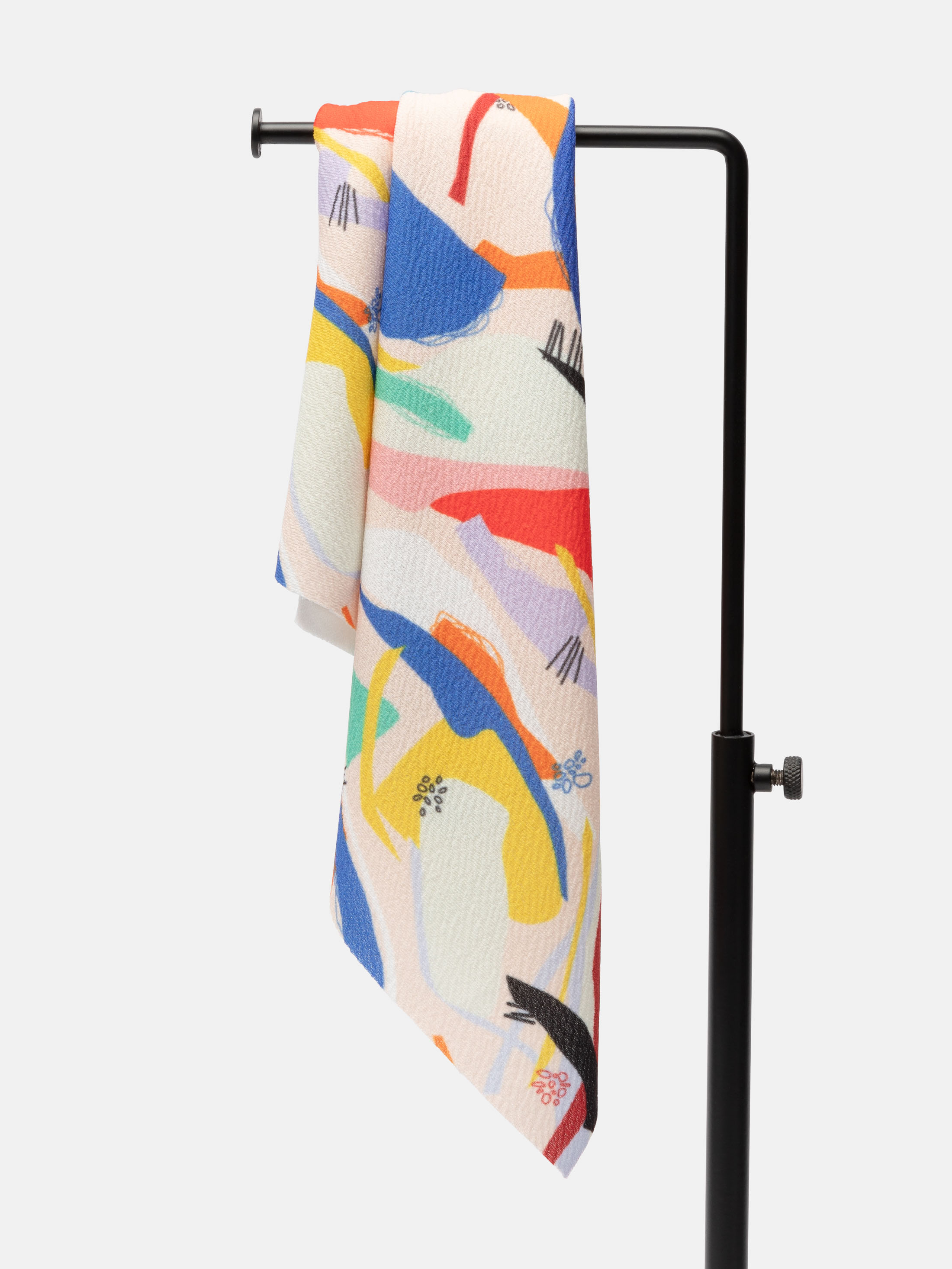 bedruckter stoff mit stretch