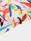 Edge to edge printed stretch crepe fabric UK