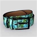 Statement belt with photos