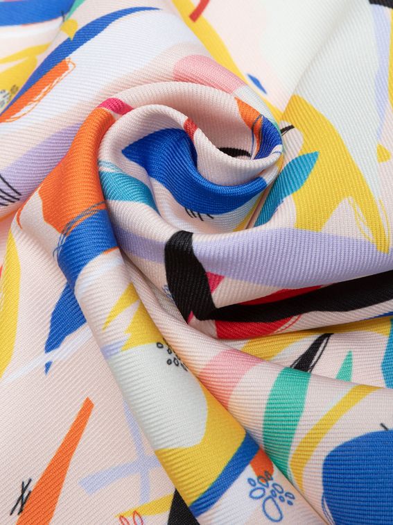 custom Poly Twill fabric samples