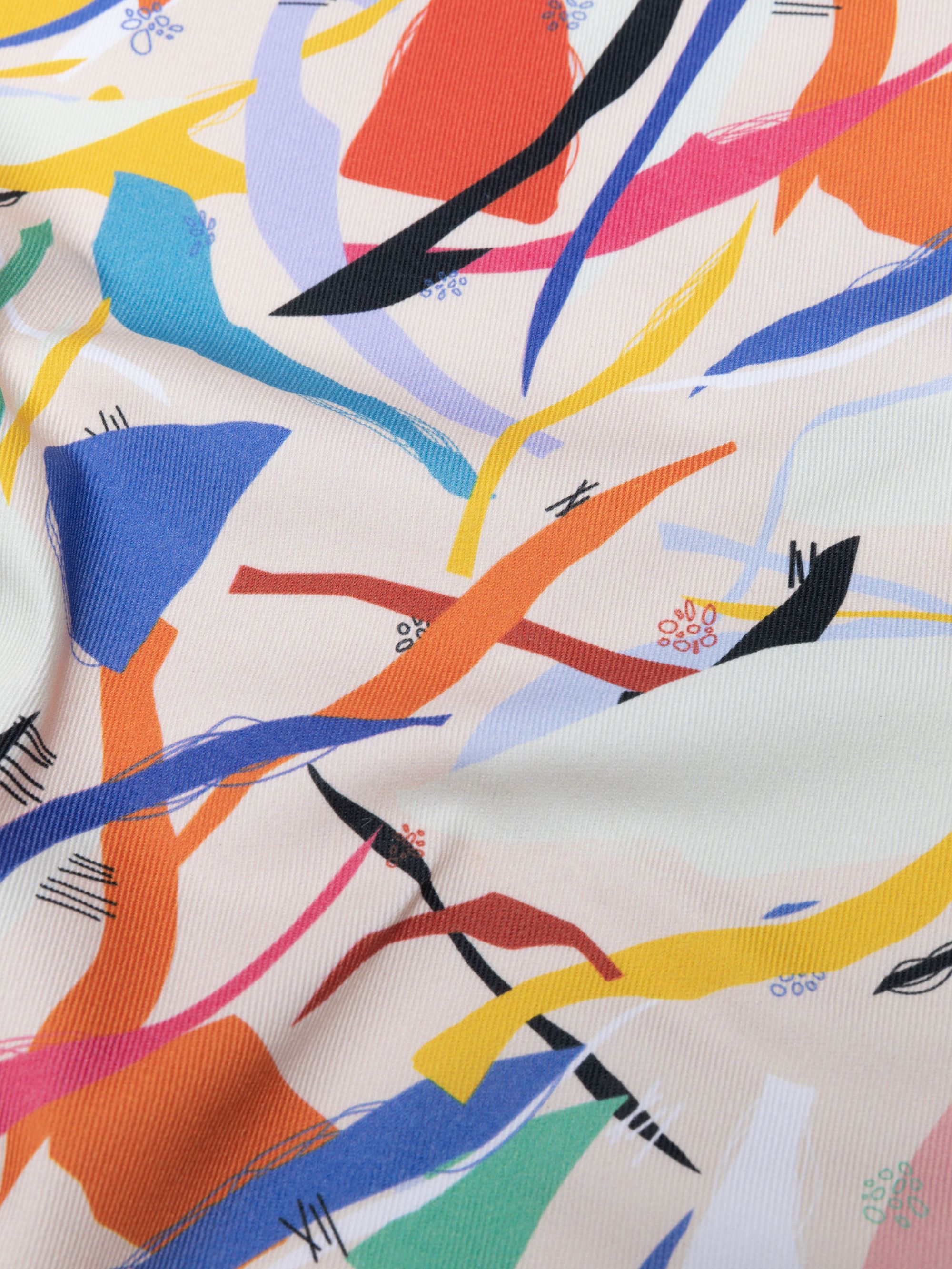 Impression sur drill de coton Drill en coton 100 naturel