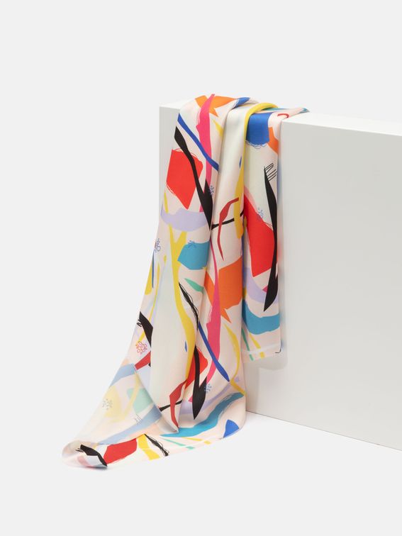 custom printed light crepe fabric UK