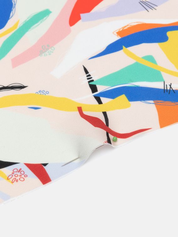 lightweight crepe fabric UK