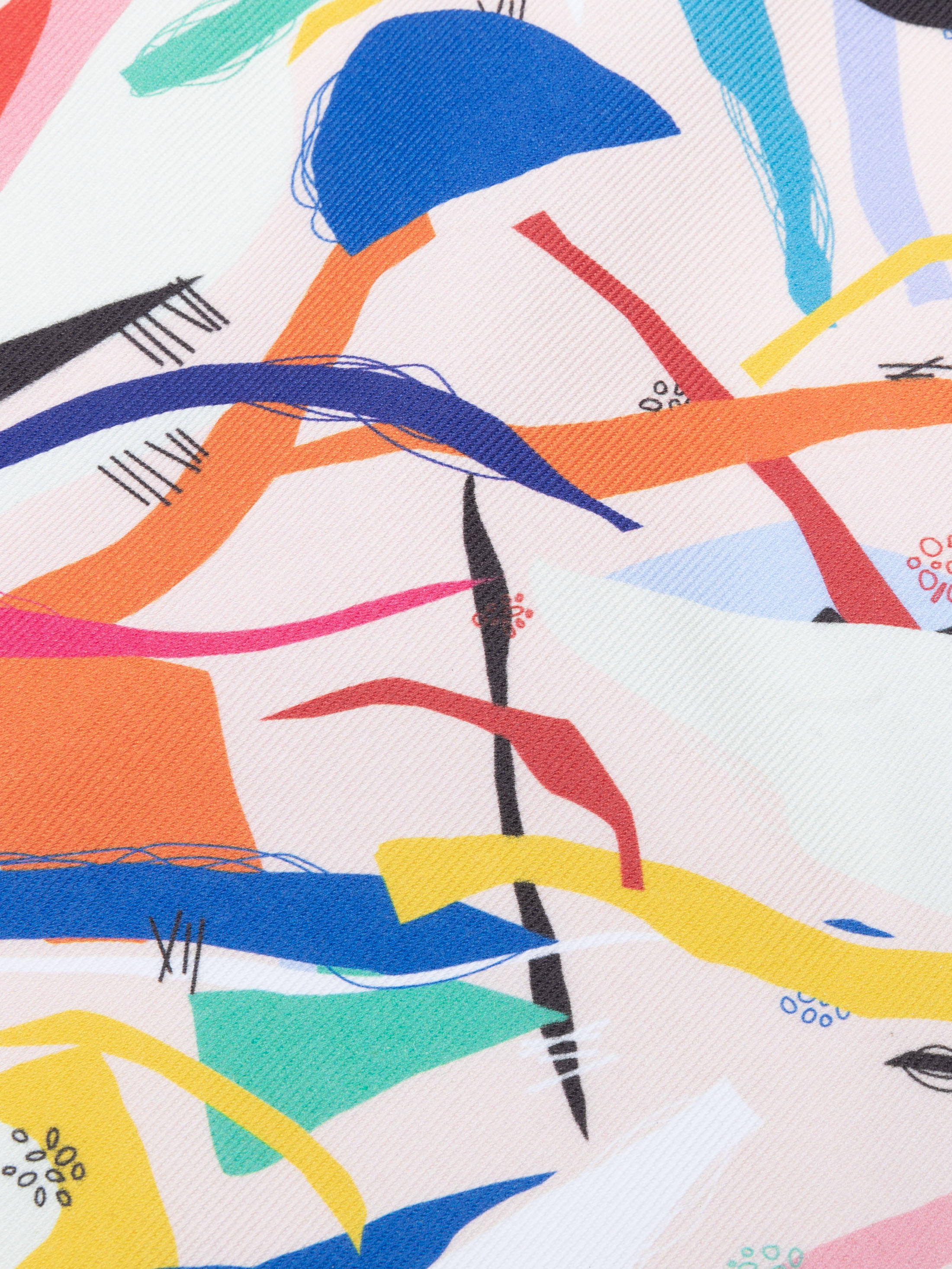 personalised bull denim fabric