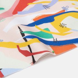 Printable denim material with your design folds