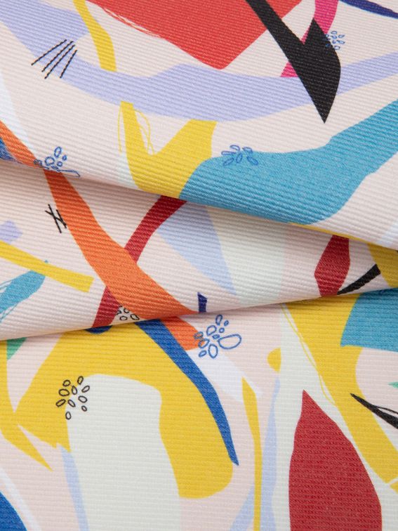 Order printed 100 cotton denim fabric online