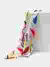 print Lucent Satin fabric folds