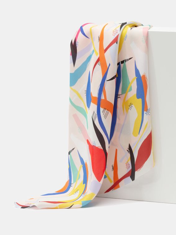 poly satin material