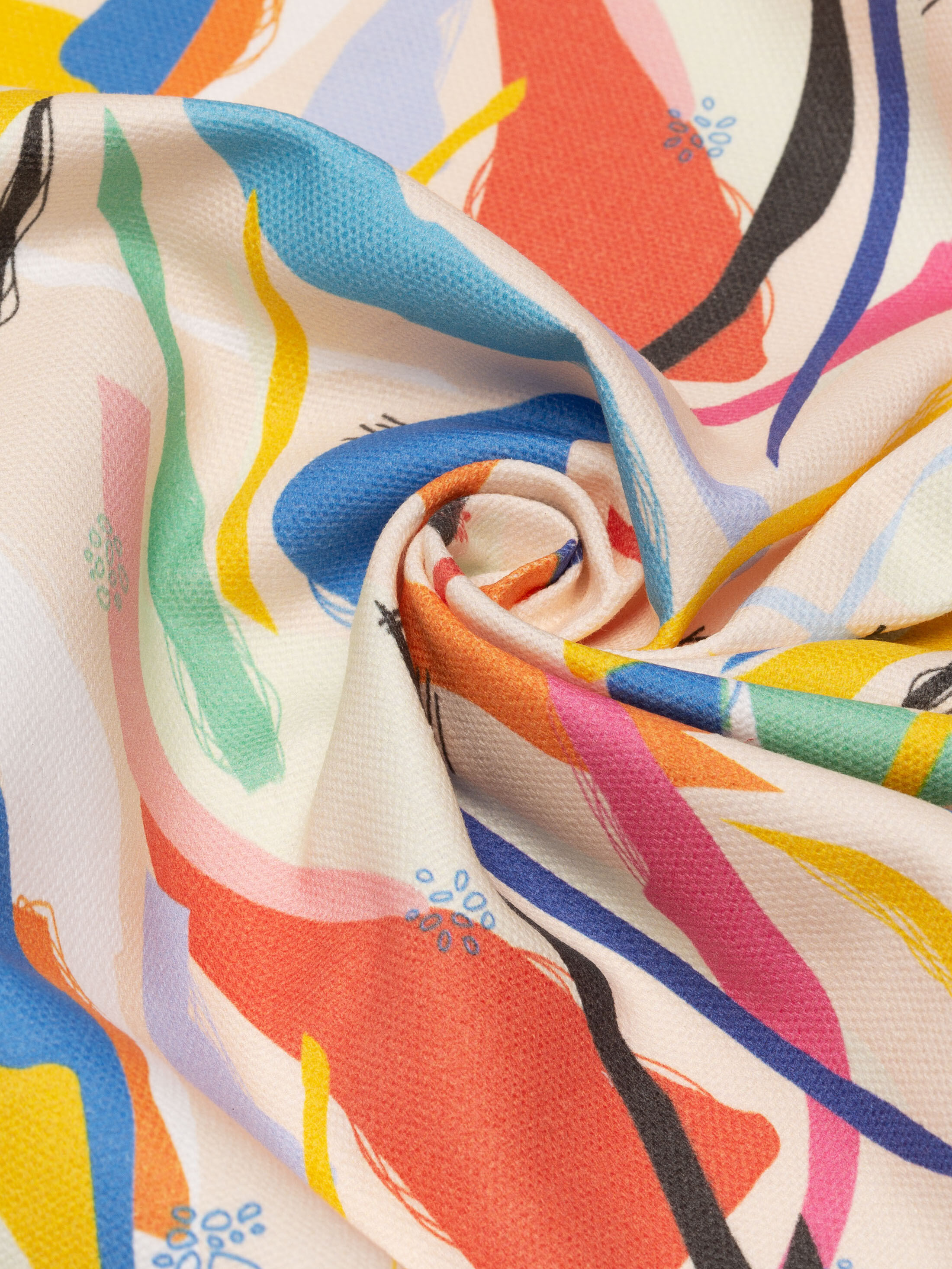 Tissu coton bio imprimé avec votre design