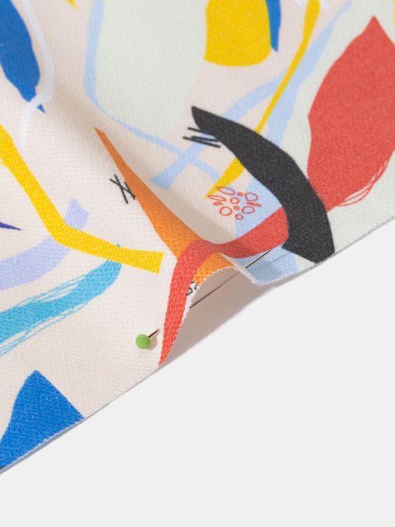custom organic cotton canvas edge options