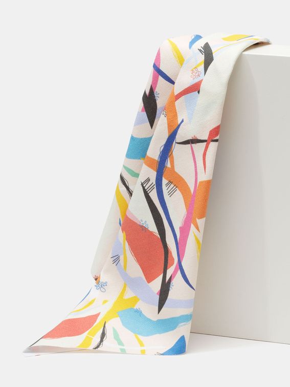 print on organic cotton canvas fabric