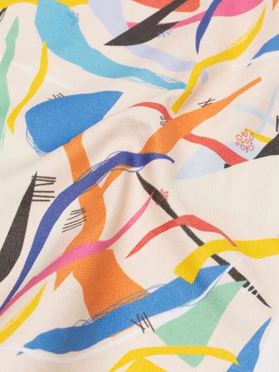 Tissu toile de coton bio