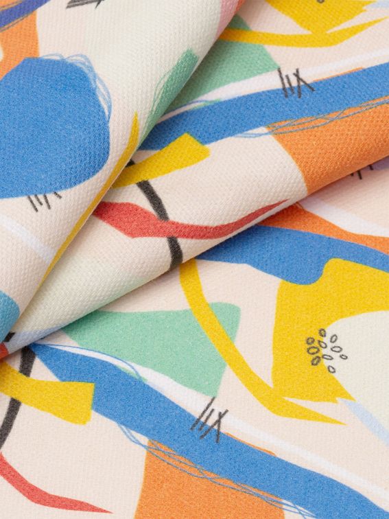 design your own organic cotton fabric AU