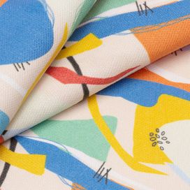 design your own organic cotton fabric AU