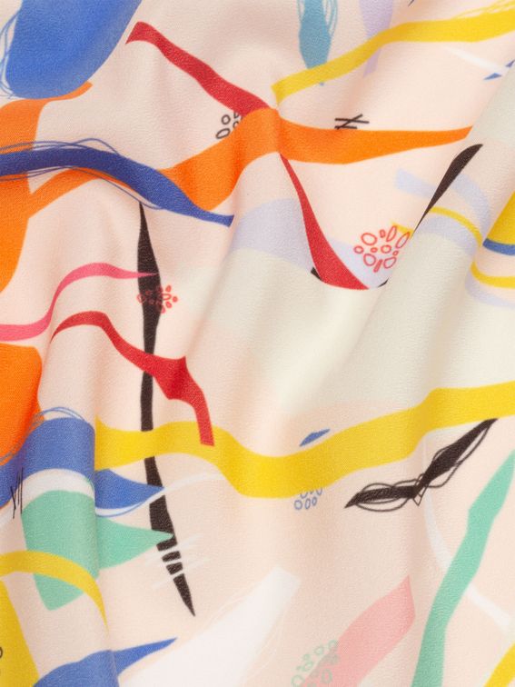 Crepe de Chine printing