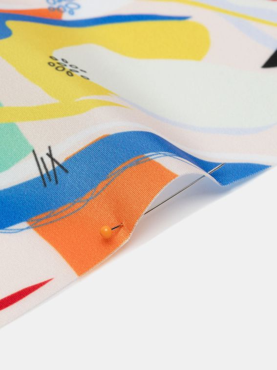 custom Taffeta fabric printing