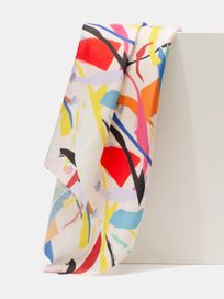 print Taffeta fabric pattern