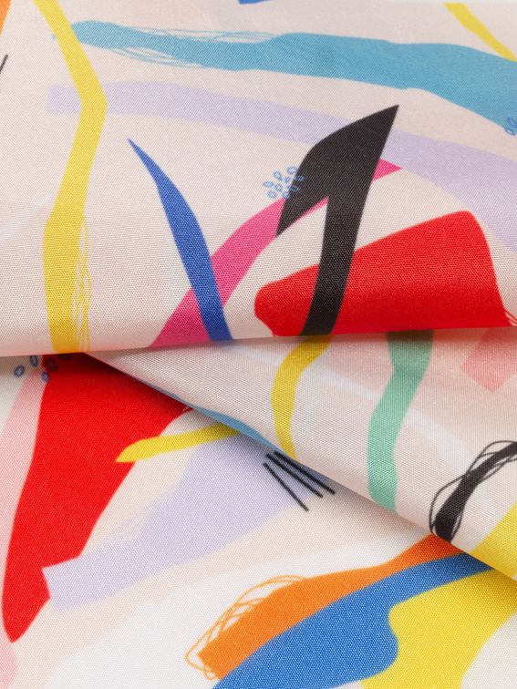 printing Taffeta fabric swatch