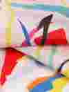 printing Taffeta fabric swatch