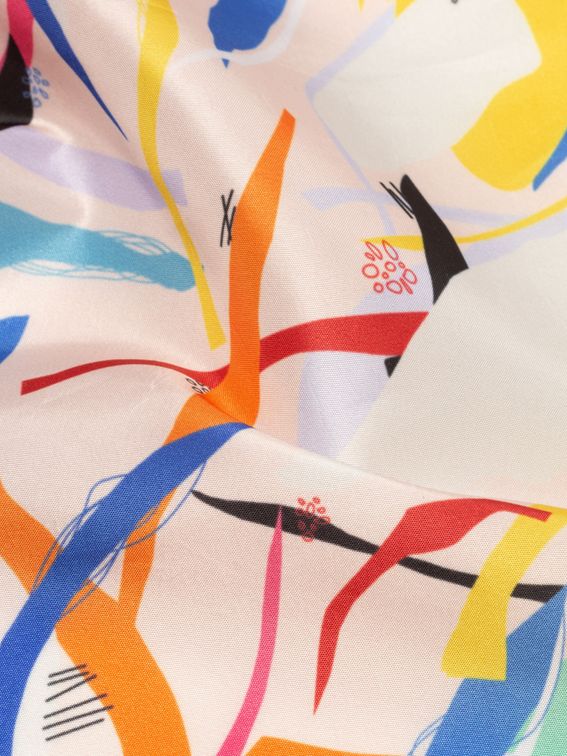 タフタ 布プリント