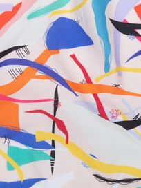 custom-printed organic cotton poplin fabric