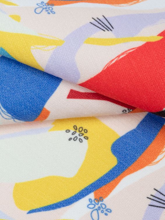 Chenille digital print fabric prints