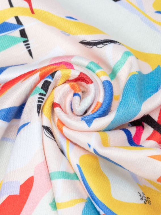 Towelling digital print fabric