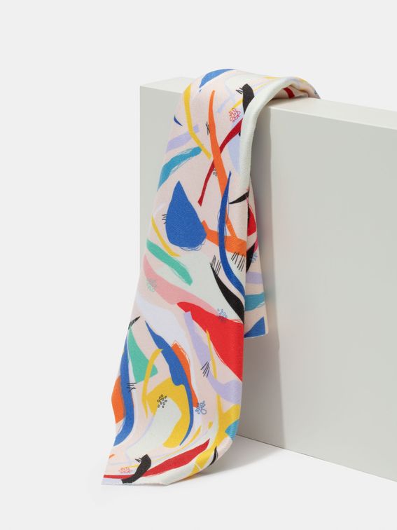 print Toweling fabric