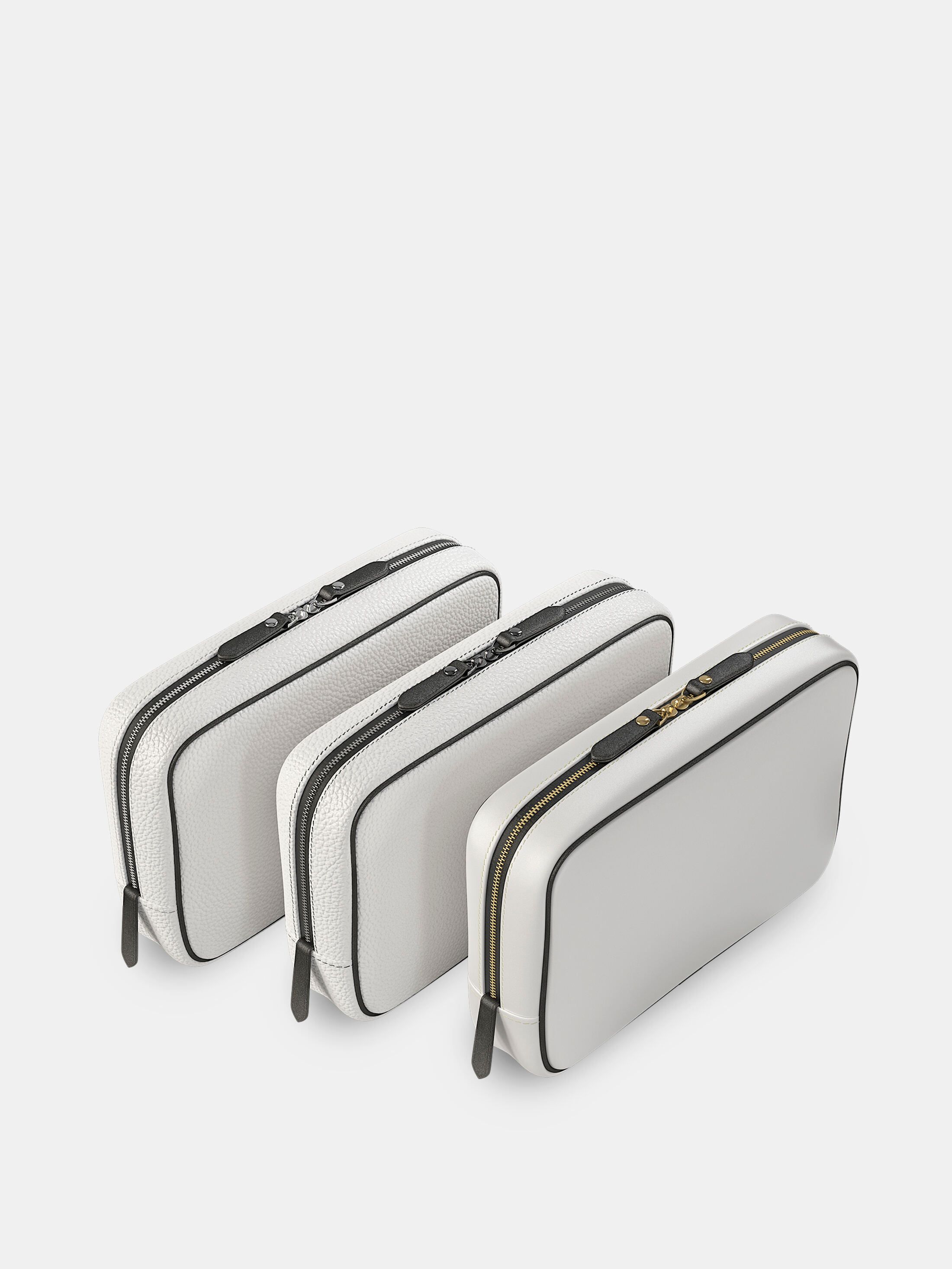 Black design your own travel toiletry bag