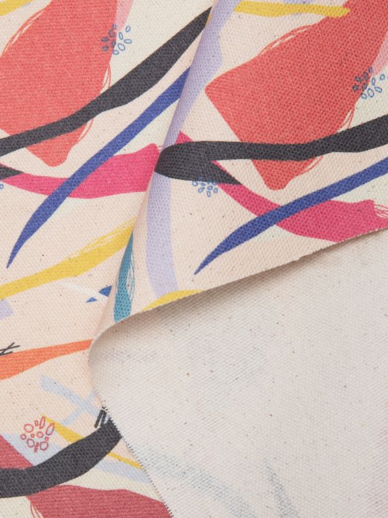 printed organic cotton