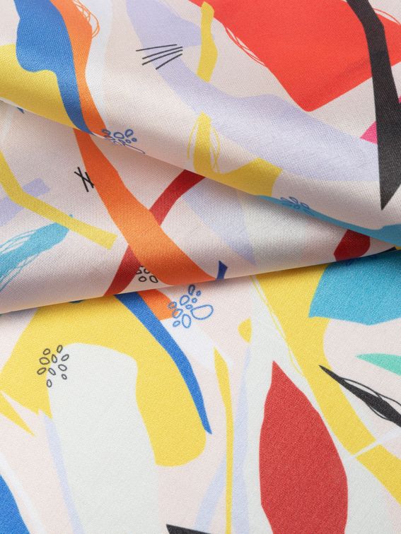 Silk Impression Fabric Printing luxury
