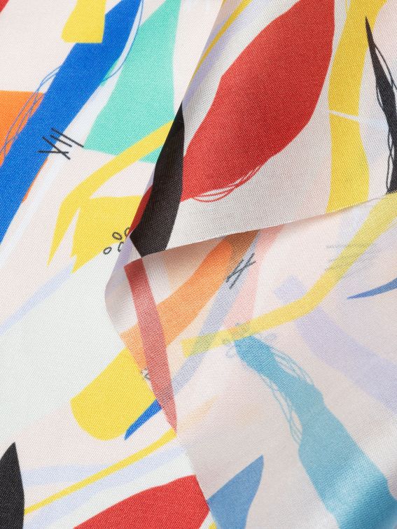 custom print Silk material