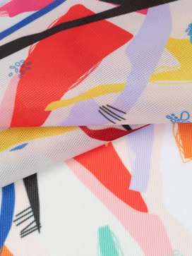 Voile curtain fabric